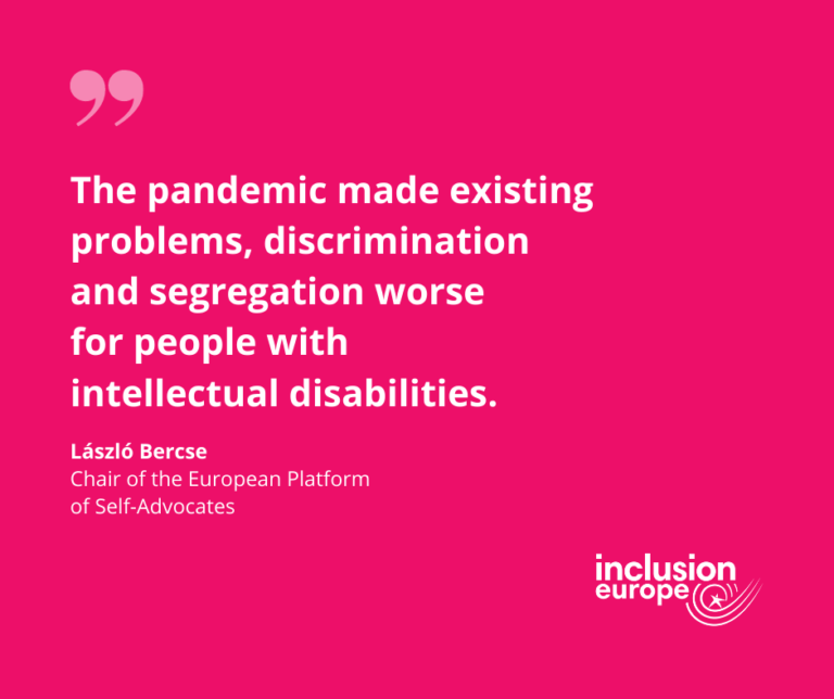 The pandemic made existing problems, discrimination and segregation worse