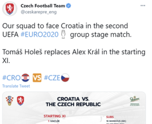 Crotati v THE Czech Republic